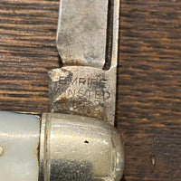 Empire Winsted 3 1/2" Whittler Carbon Steel Blades, Mother of Pearl 1856-1930