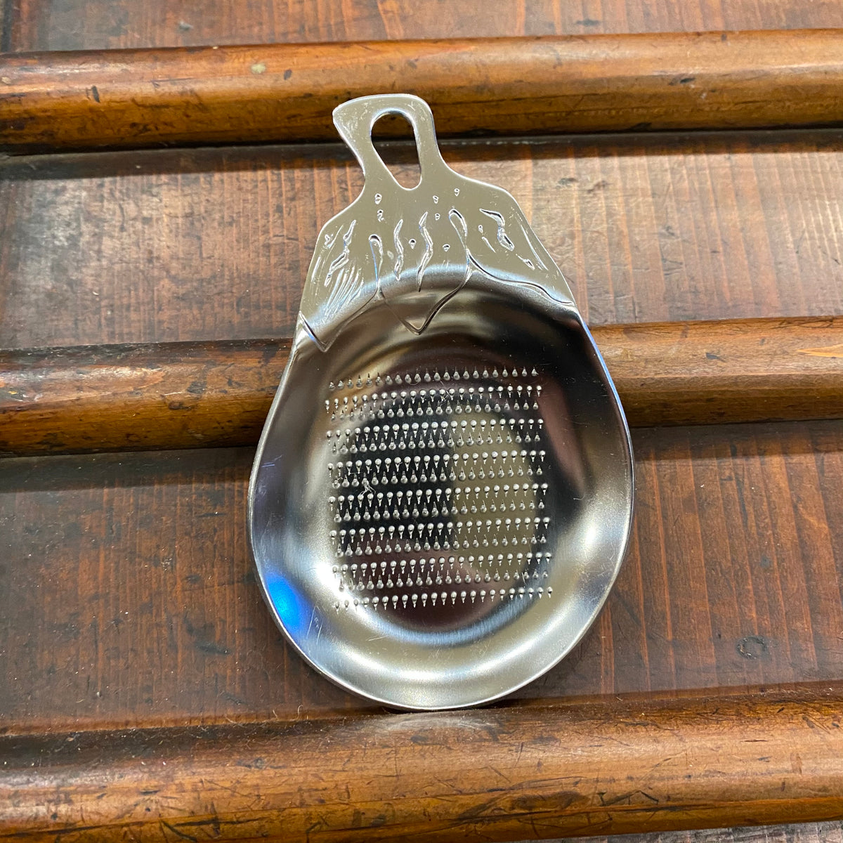 Stainless Eggplant-Shaped Oroshigane