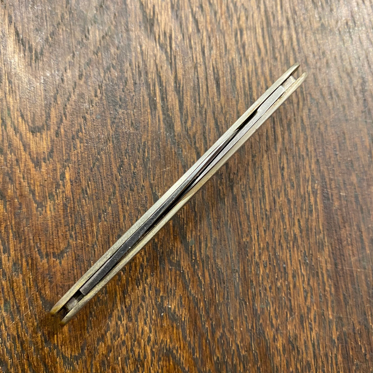 Robeson Shuredge 3” Pen Stainless Blade Nickel Scales 1922-38