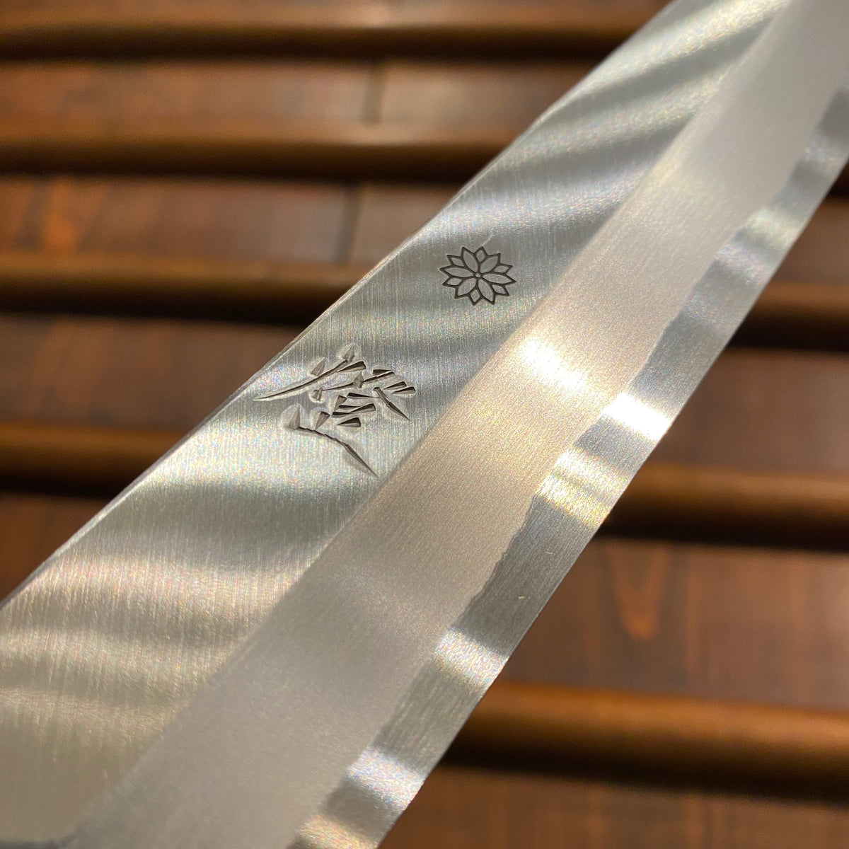 Sakai Kikumori Tomoshibi 240mm Yanagi Shirogami 2