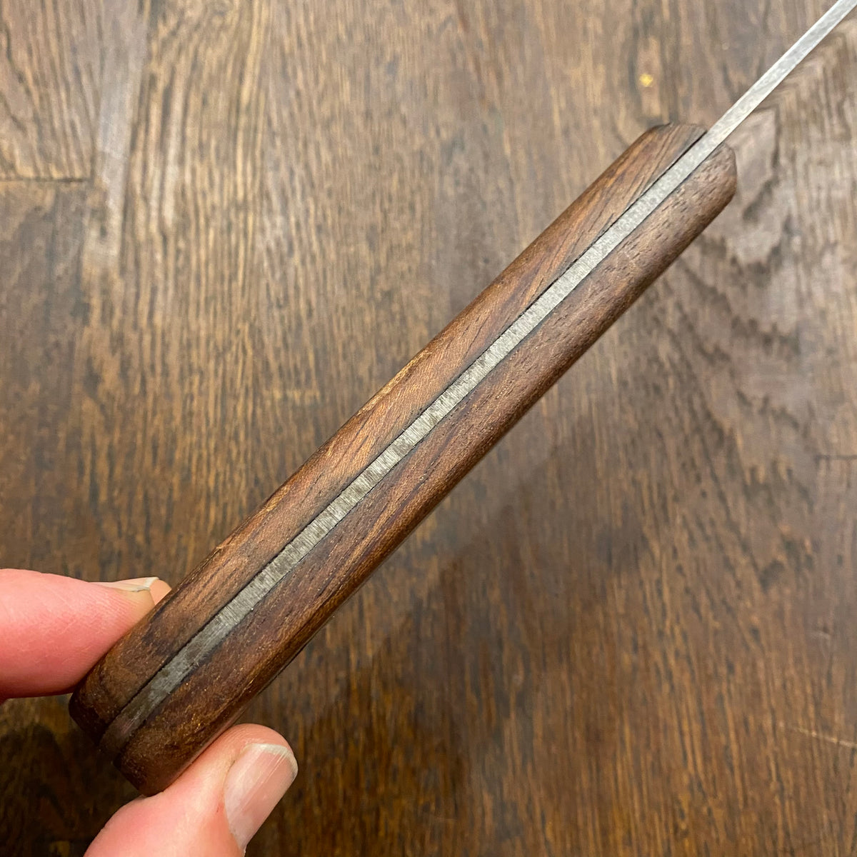 Unmarked American 10” Chef Knife Carbon Steel 1950’s-70’s?