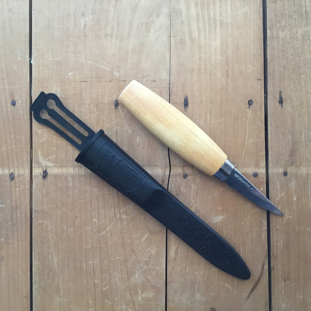 Morakniv 120(C) Woodcarving Carbon Steel – Bernal Cutlery