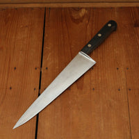 J A Henckels 10" Chef Knife Carbon Steel Solingen 1950's Era