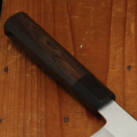 Hatsukokuro Nakagawa 180mm Bunka Ginsanko Ebony Handle