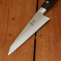 Ashi Hamono Ginga 150mm Honesuki Kaku Shirogami 2 Western Handle with Saya - LEFTY