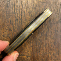 KA-BAR 3 5/8" Stockman Carbon Steel Rough Black 1960's-70's