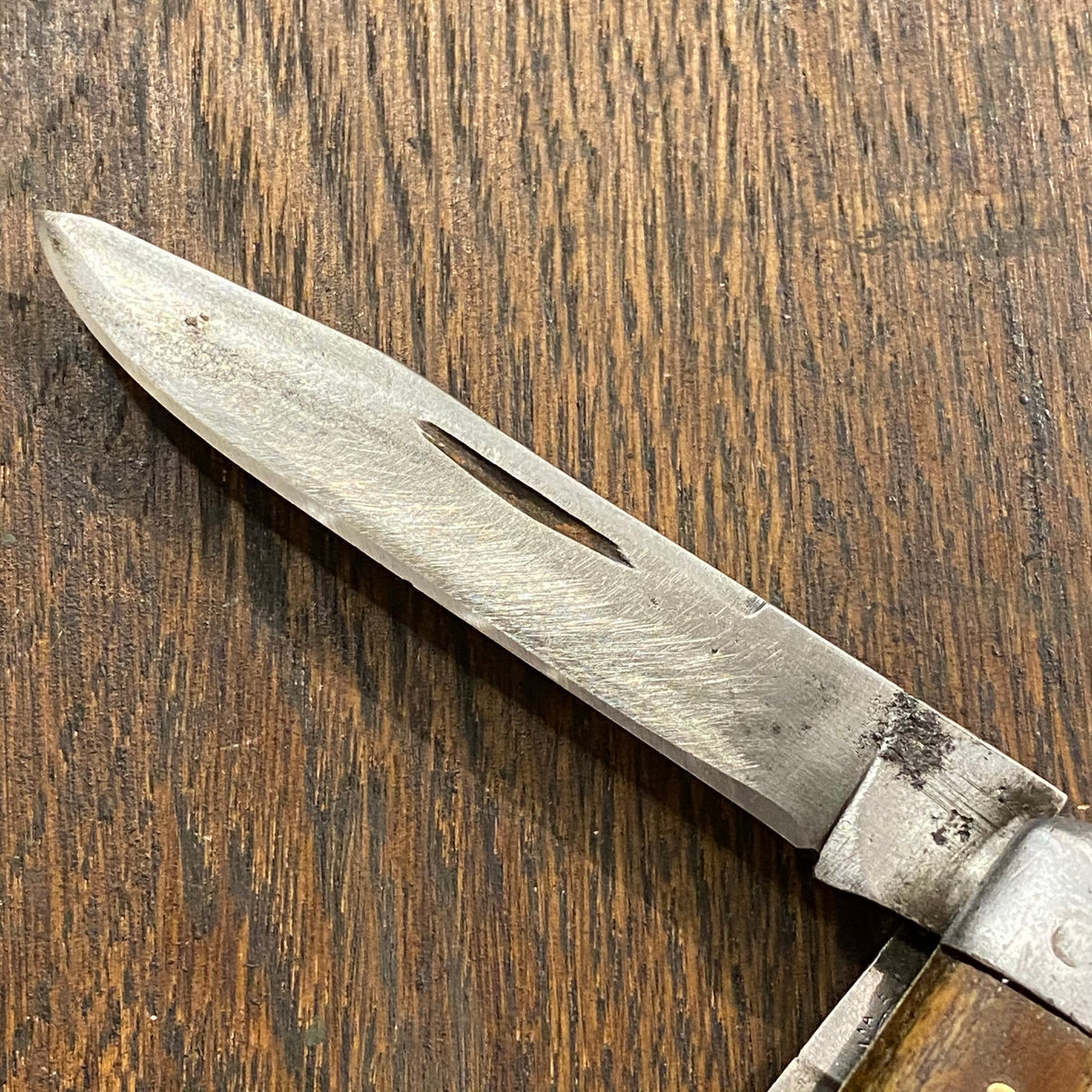 Remington UMC 4” Stockman Carbon Blades Pyralin Scales 1920-40?