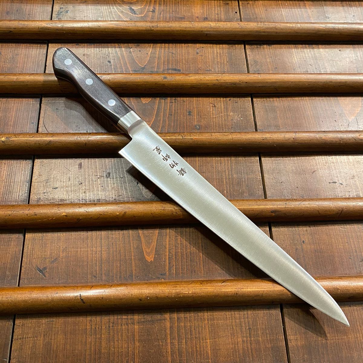 Hitohira Imojiya OKD 240mm Sujihiki VG1