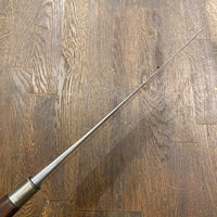M Schlesinger Berlin 11.75” Chef Knife Carbon Steel 19th C?