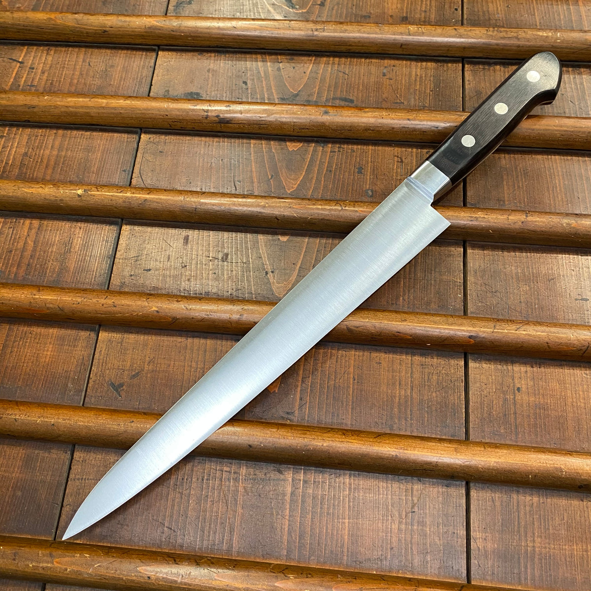 Ashi Hamono Ginga 270mm Sujihiki Shirogami 2 Western Handle