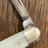 Remington 3" Pen Knife Carbon Steel Mother of Pearl 1935-40