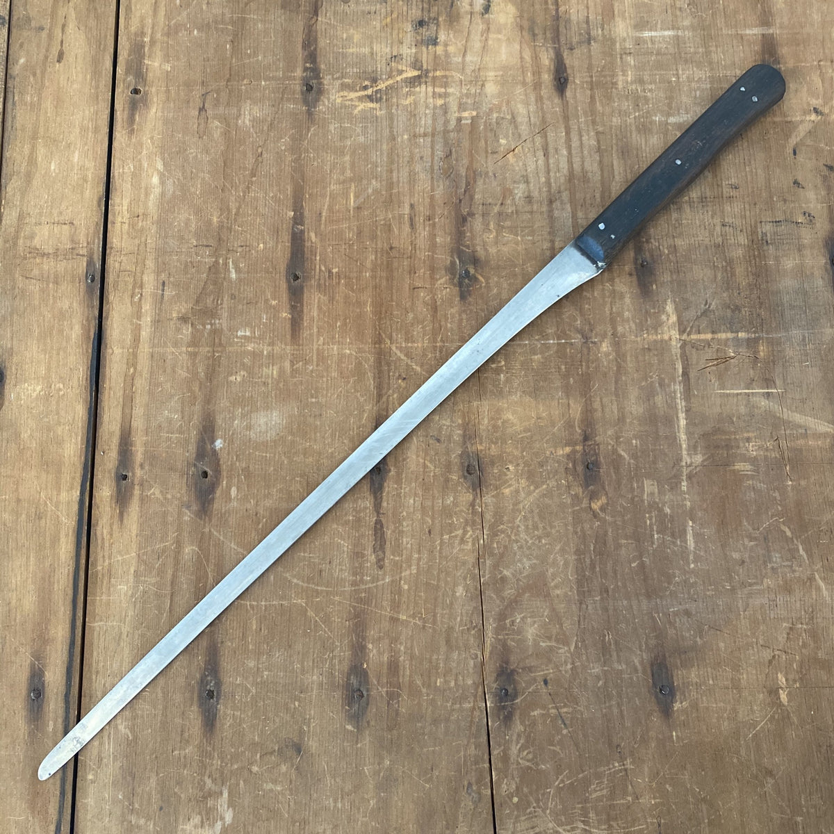 Unmarked 12.5" Ultra Flexible Slicer English Early 20th C