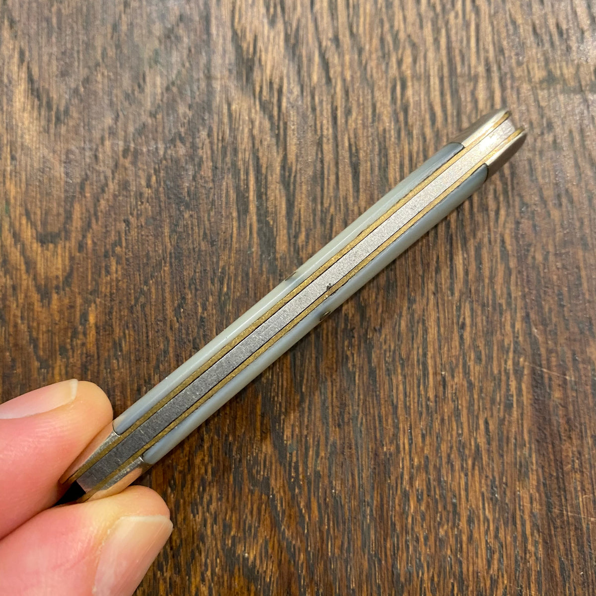 Remington 3" Pen Knife Carbon Steel Mother of Pearl 1935-40