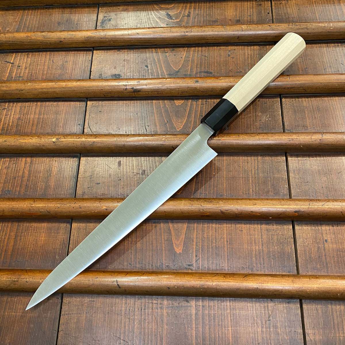 Ashi Hamono Ginga 240mm Wa-Sujihiki Swedish Stainless with Saya