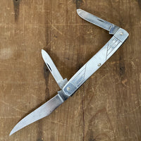Robeson 4" Stockman Aluminum Handle Scales Unused
