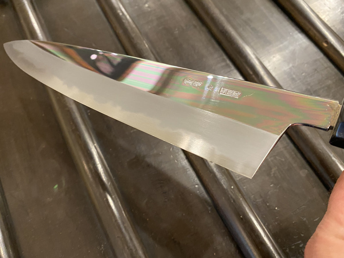 Sakai Kikumori Choyo 240mm Gyuto Aogami 1 with Saya