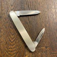 Robeson Shuredge 3” Pen Stainless Blade Nickel Scales 1922-38