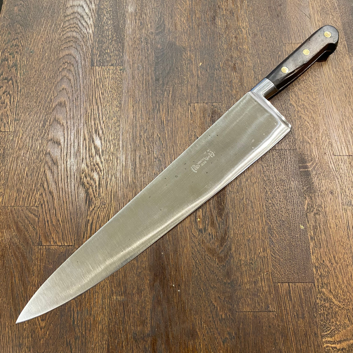 K Sabatier Jeune 14.25” Chef Knife Carbon Steel