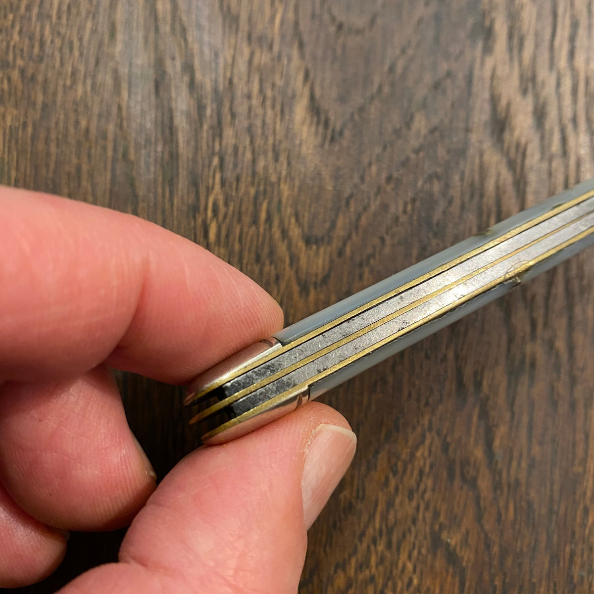 Empire Winsted 3 1/2" Whittler Carbon Steel Blades, Mother of Pearl 1856-1930