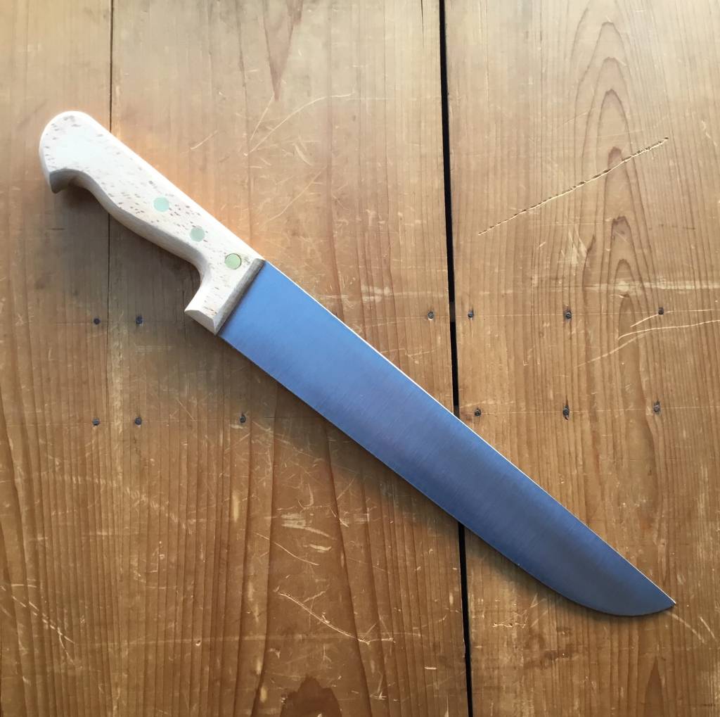 K Sabatier 12" / 30cm Boucher Carbon Steel Beech Handle