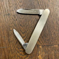 Robeson Shuredge 3” Pen Stainless Blade Nickel Scales 1922-38