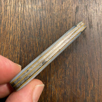 Hibbard Spencer & Bartlett 2 5/8" Pen Knife W Button Hook MOP 1855- 1960 (1920's or older?)