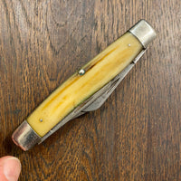 Case XX 4 5/16” Large Stockman 5375 Carbon Blades Stag Scales 1965-70