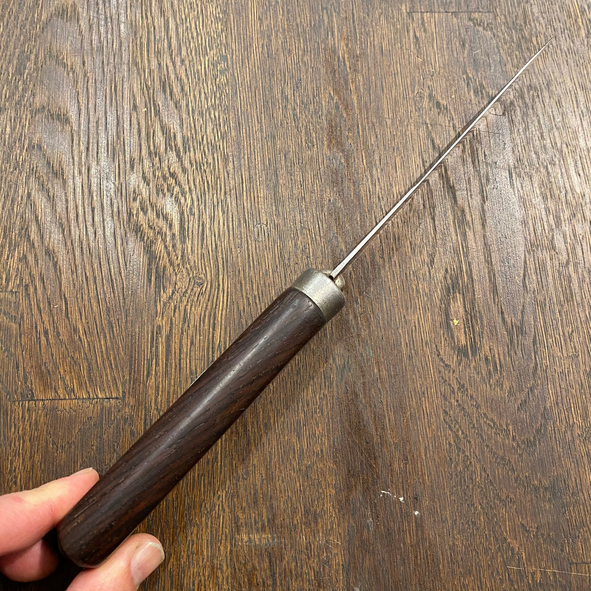 Lindsay’s Best 5.75” Bullnose Butcher Carbon Steel Rosewood
