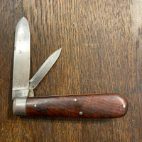 Ulster Knife Co. 3” Barehead Jack Carbon Blades Rosewood Scales 1876-1941