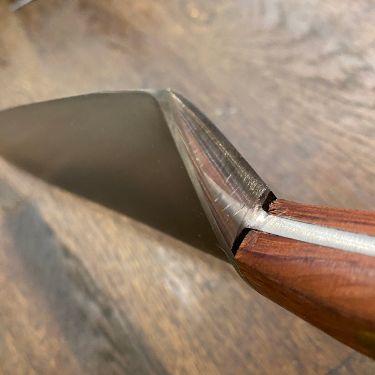 Dexter 8 7/8” Chef Forged Carbon Steel Rosewood New Old Stock 1950’s-70’s