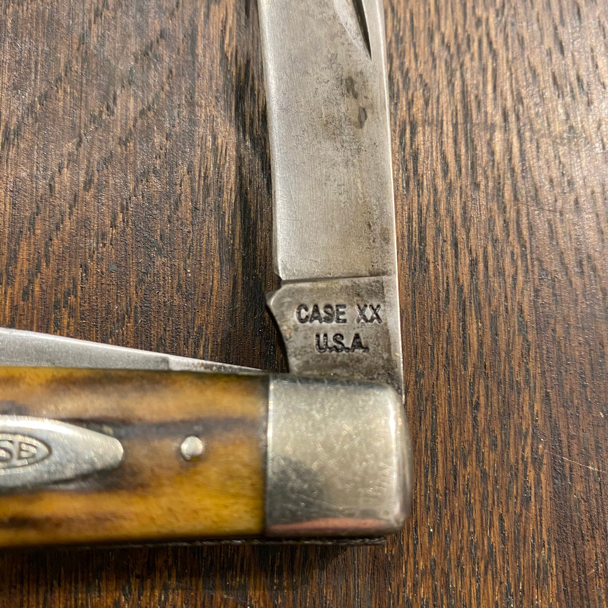 Case XX 4 5/16” Large Stockman 5375 Carbon Blades Stag Scales 1965-70