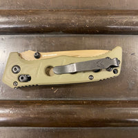 Benchmade 273FE-2 Mini Adamas Drop Point CPM-Cruwear AXIS Lock G10 Olive Drab Handle