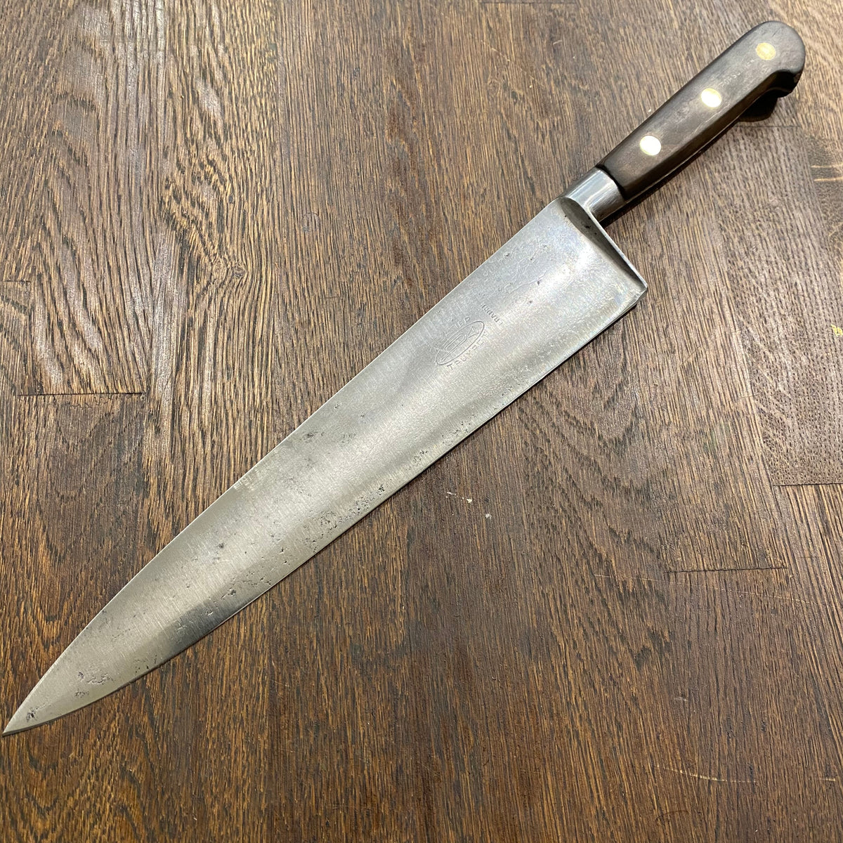 Sabatier Trumpet 10” Chef Knife Carbon Steel 1950’s-70’s