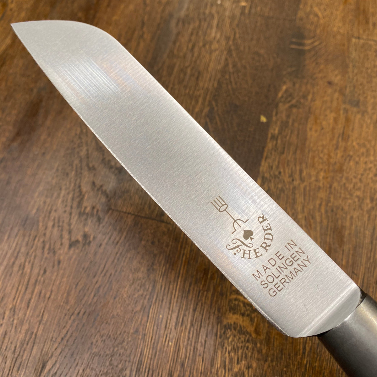 Friedr Herder Old Netherlands 7" Boscher Knife Carbon Cherry