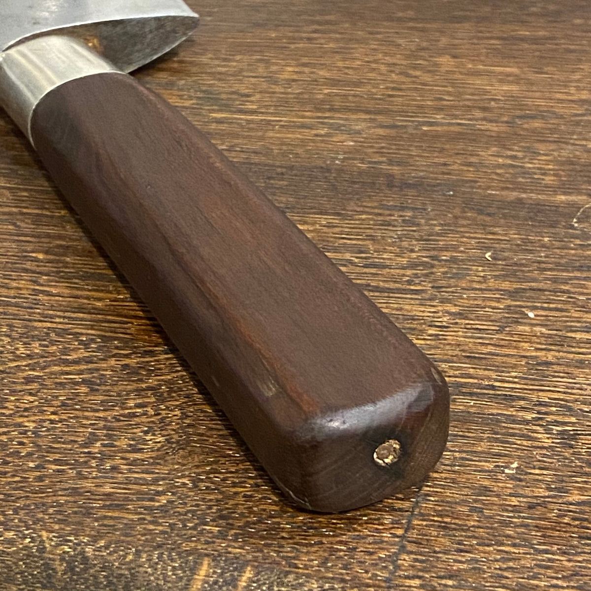 M Schlesinger Berlin 11.75” Chef Knife Carbon Steel 19th C?