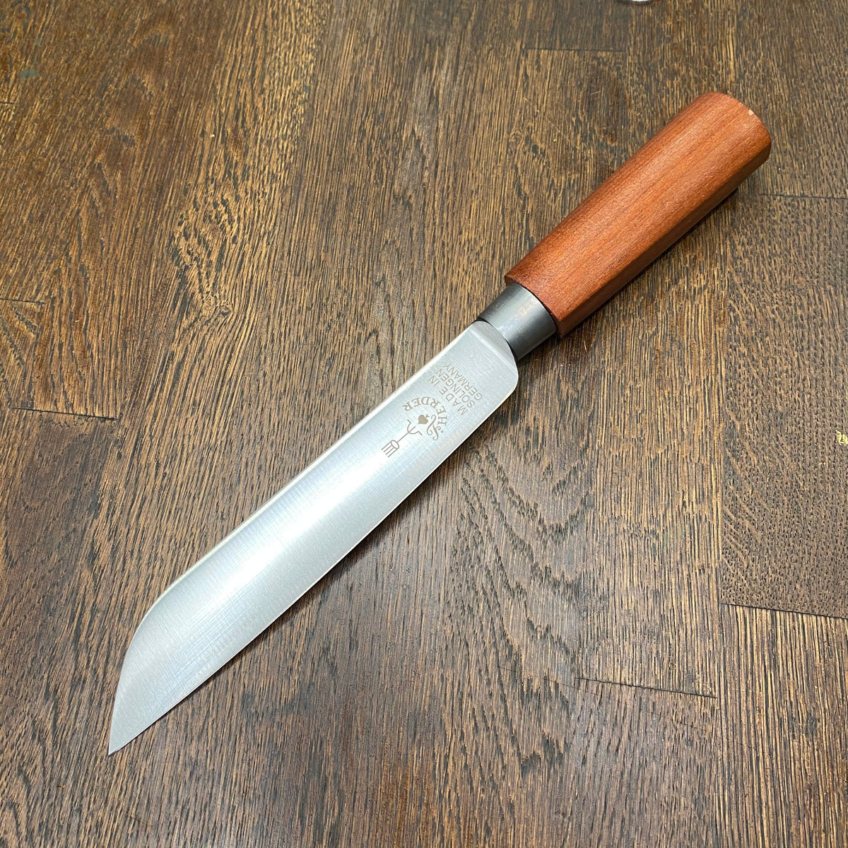 Friedr Herder 7" Old Netherlands Boscher Knife Carbon Cherry