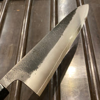 Konosuke Madei Sumiiro 210mm Gyuto SLD Kurouchi Nashiji - by Nihei with Saya