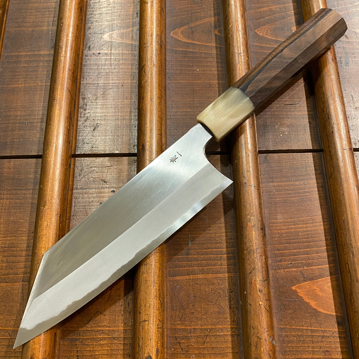 Hitohira Tanaka Kyuzo 180mm Bunka Aogami 1 Migaki Ziricote