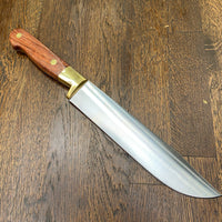 Friedr Herder 7” Old Pattern Bullnose Stainless Steel Brass Bolster