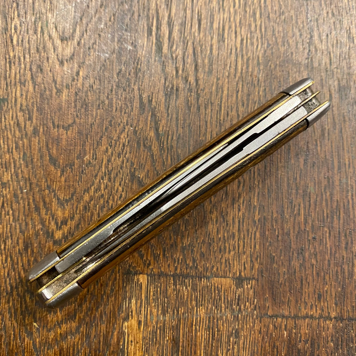Remington UMC 4” Stockman Carbon Blades Pyralin Scales 1920-40?