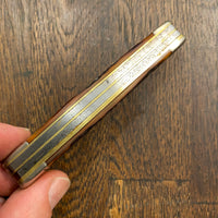 Western 4” Stockman Carbon Blades Delrin Scales 1961-76?