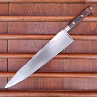 K Sabatier Jeune 12" Chef Knife Carbon Steel 1960's from Thiers