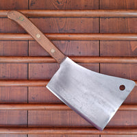 Foster Bros 8” Cleaver 118 Solid Steel Carbon 46oz