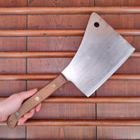 Foster Bros 8” Cleaver 118 Solid Steel Carbon 46oz