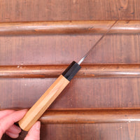 Yoshikane Hamono 80mm Paring Shirogami 2 Nashiji Teak Handle