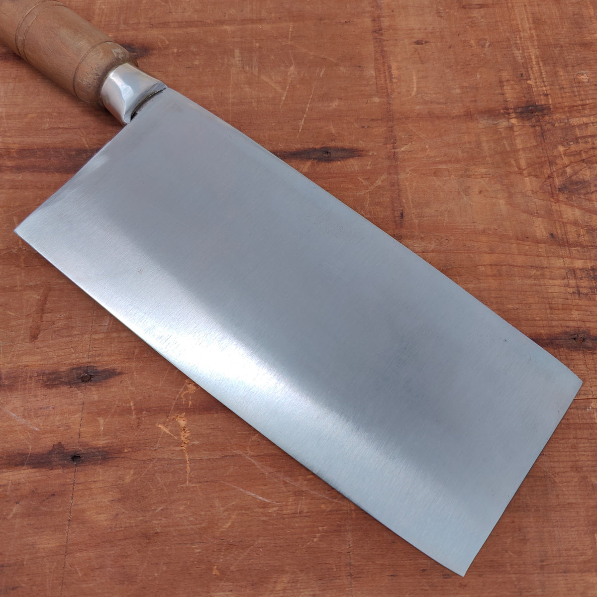 Vintage Ho Ching Kee Lee Mid Weight Chinese Cleaver Carbon Hong Kong