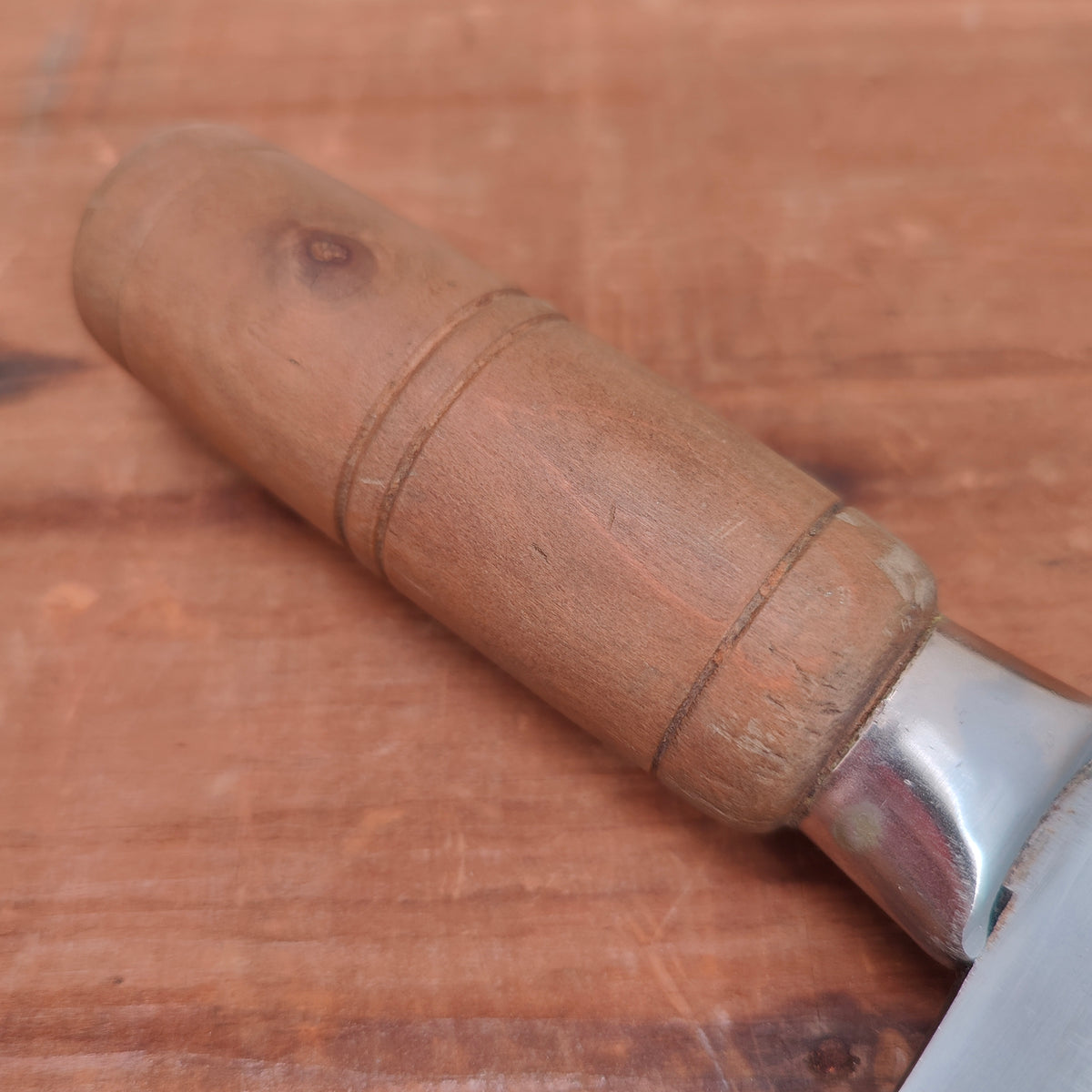 Vintage Ho Ching Kee Lee Mid Weight Chinese Cleaver Carbon Hong Kong