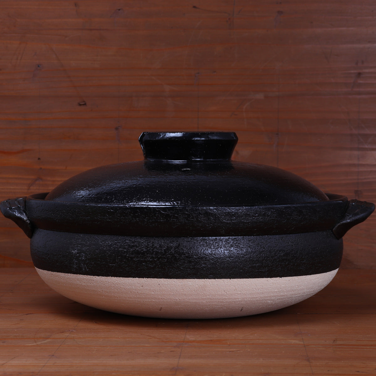 Daikoku Banko Ware Soup Donabe - Solid Black