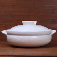 Daikoku Banko Ware Soup Donabe - Solid White