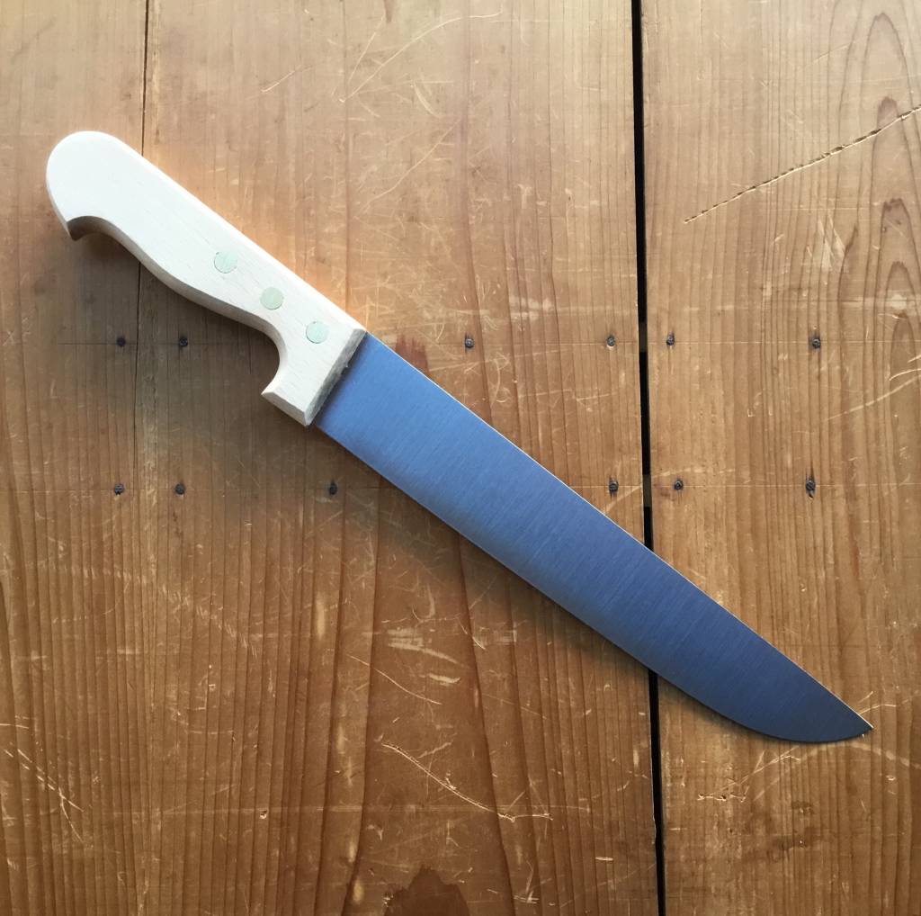 K Sabatier 10" / 25cm Boucher Carbon Steel Beech Handle